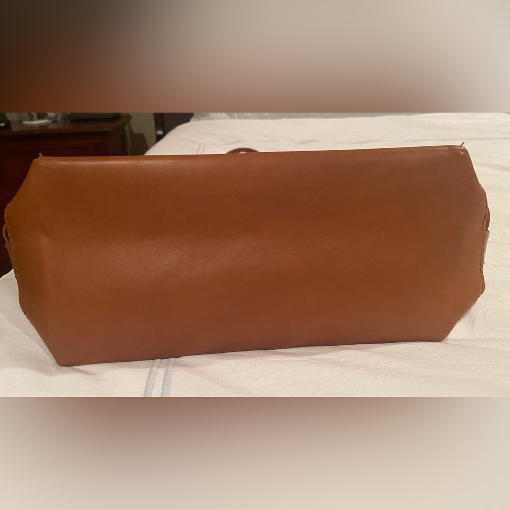 Madewell Brown Basketweave Leather Tote Bag - Picture 8 of 11